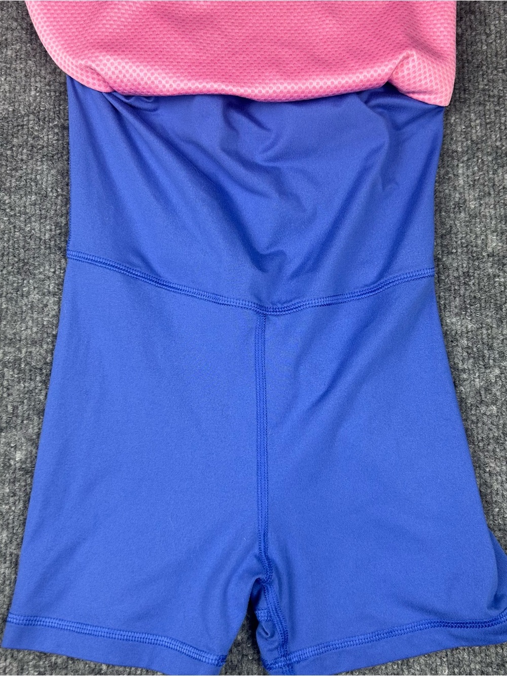 Hanna Andersson Girls 6/7 Racerback Athletic Mesh Dress w Built in Skort Bright - Picture 7 of 9